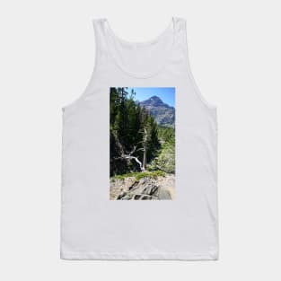 Glacier National Park, Dead Tree and Mountain Tank Top